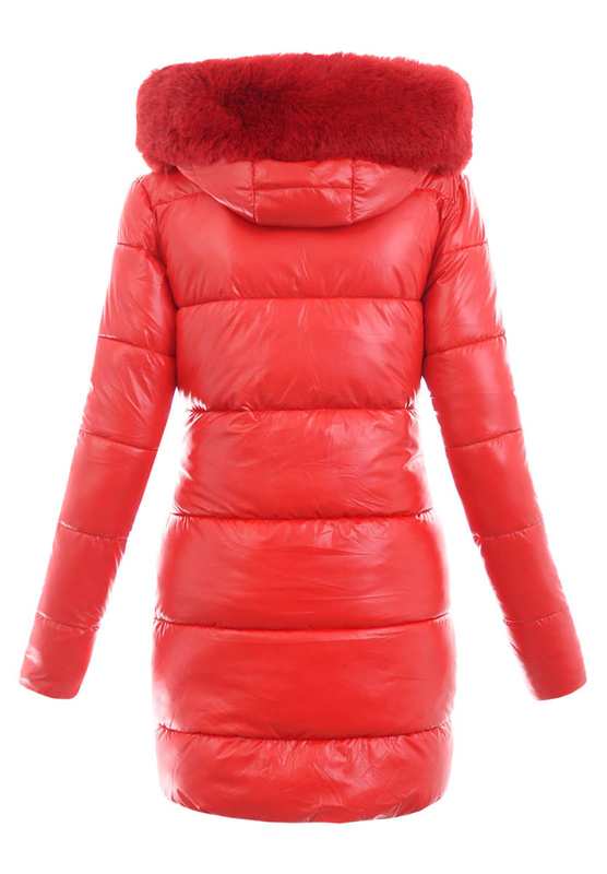 Damska Kurtka Ortalionowa Paola Czerwona