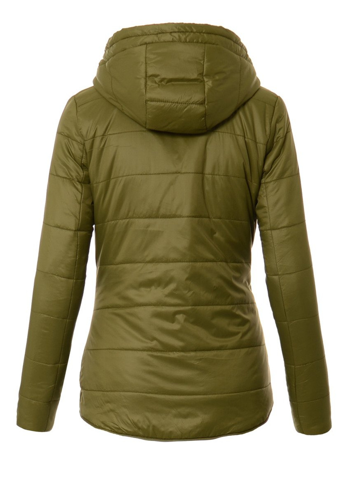 Damska Jesienna Wiosenna Kurtka Paula Oliwkowa