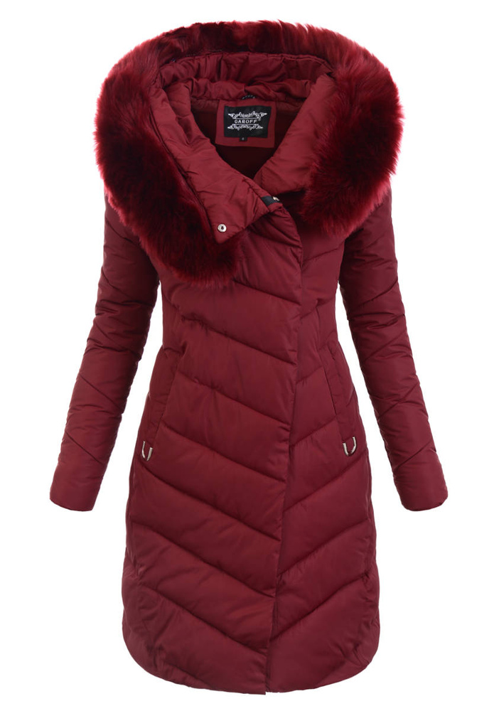 Damska Ortalionowa Kurtka Damska Konwalia Bordowa