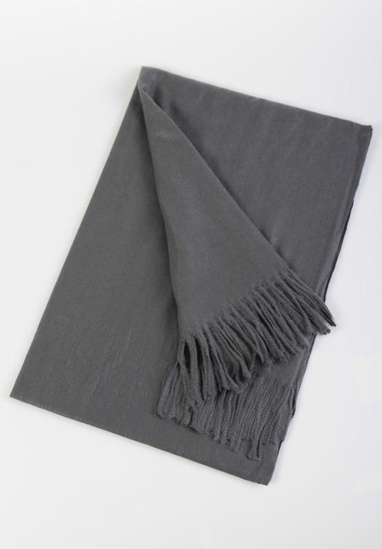 Szal Damski Grafitowy