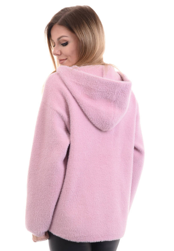 Damska Kurtka Alpaka Różowa