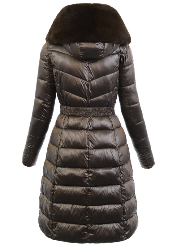 Damska Kurtka Ortalionowa Kazimiera Brązowa