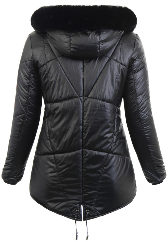 Damska Zimowa Kurtka Janina Czarna