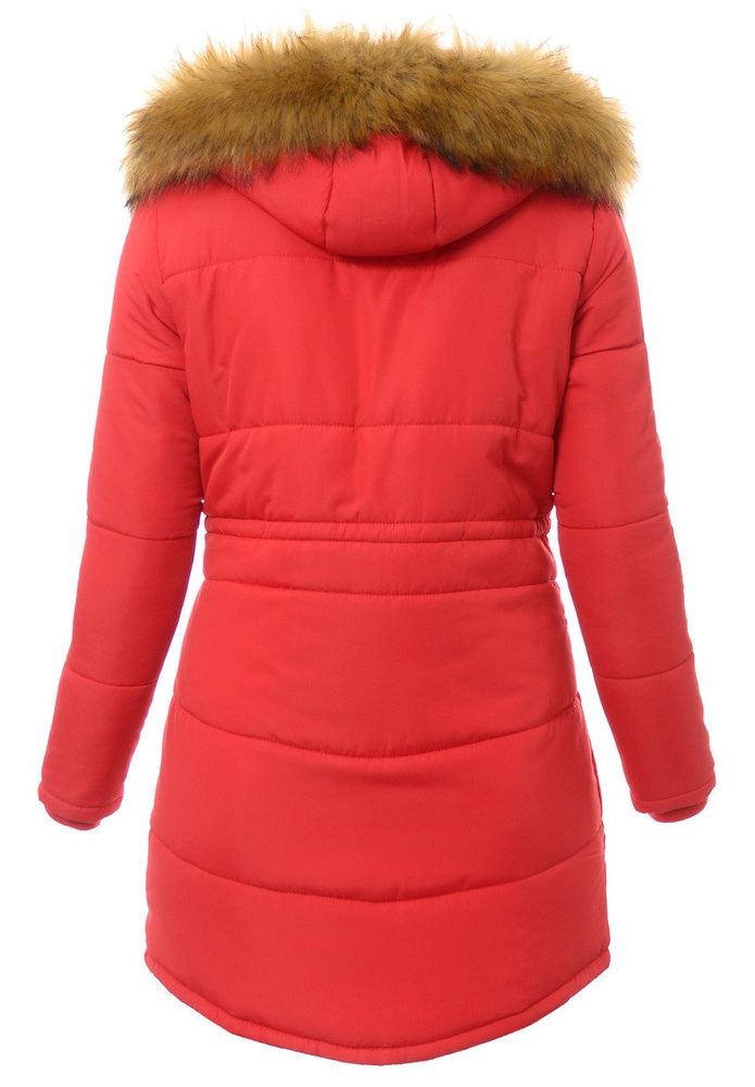 Damska Kurtka Ortalionowa Rita Czerwona