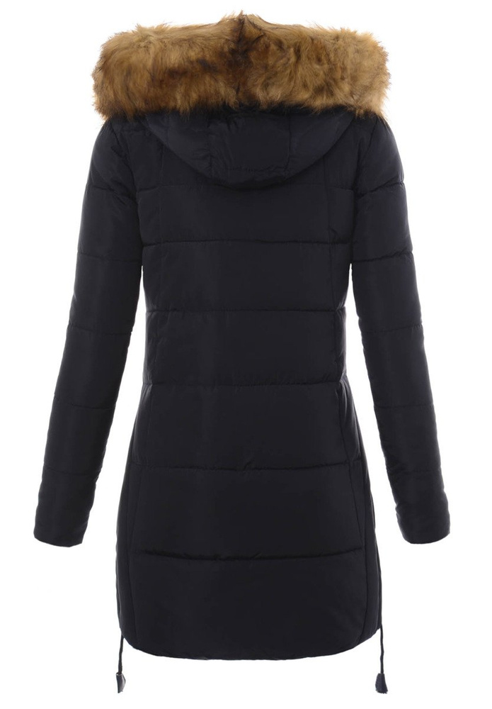 Damska Zimowa Ortalionowa Kurtka Pamela Granatowa