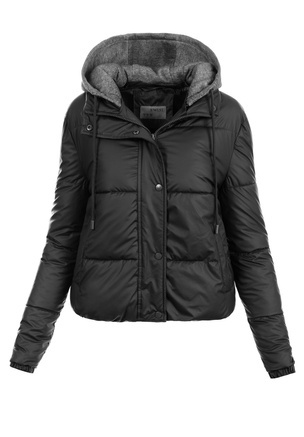 Damska Kurtka Pikowana Michaela Czarna