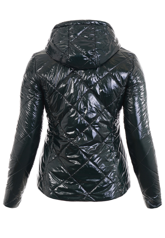 Damska Wiosenna Kurtka Stefania Ciemno Zielona