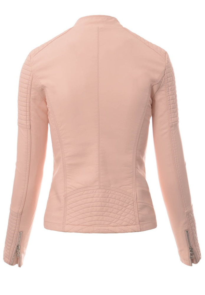 Rewelacyjna Damska Kurtka Ramoneska Wenus Różowa