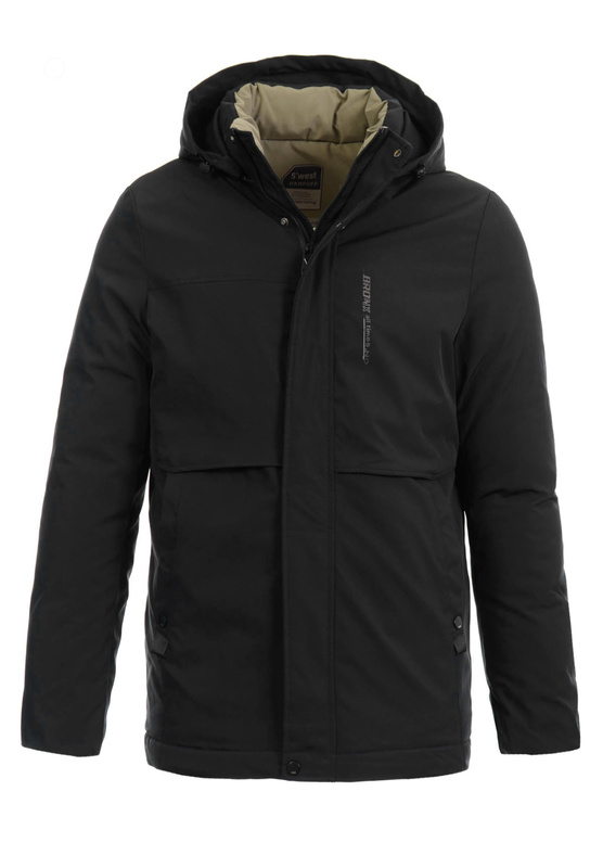 Męska Zimowa Kurtka Mariusz Czarna