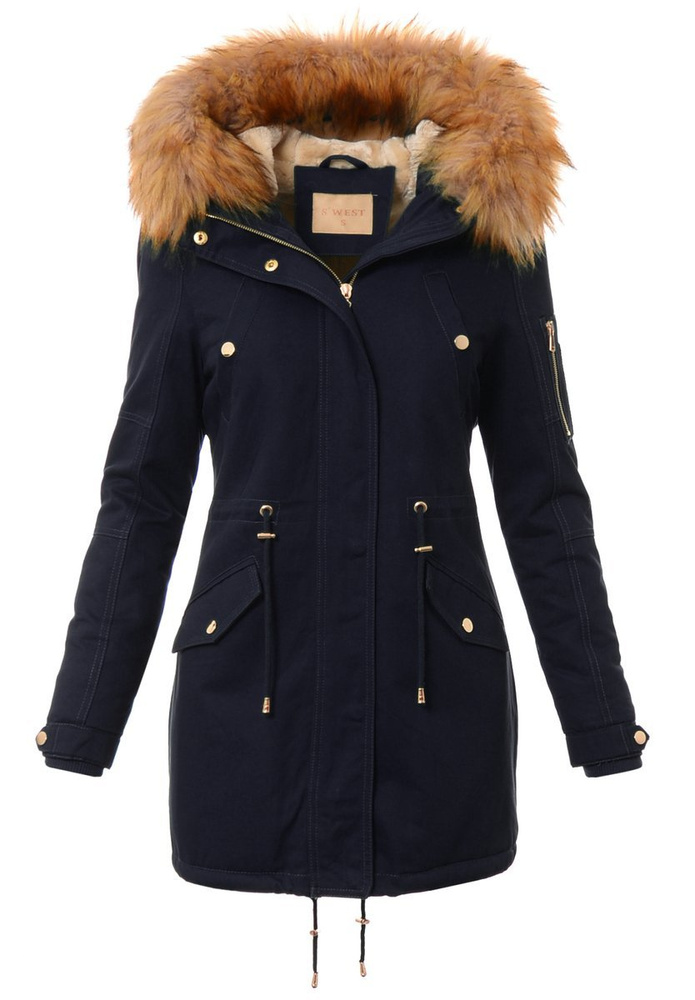 Damska Kurtka Granatowa