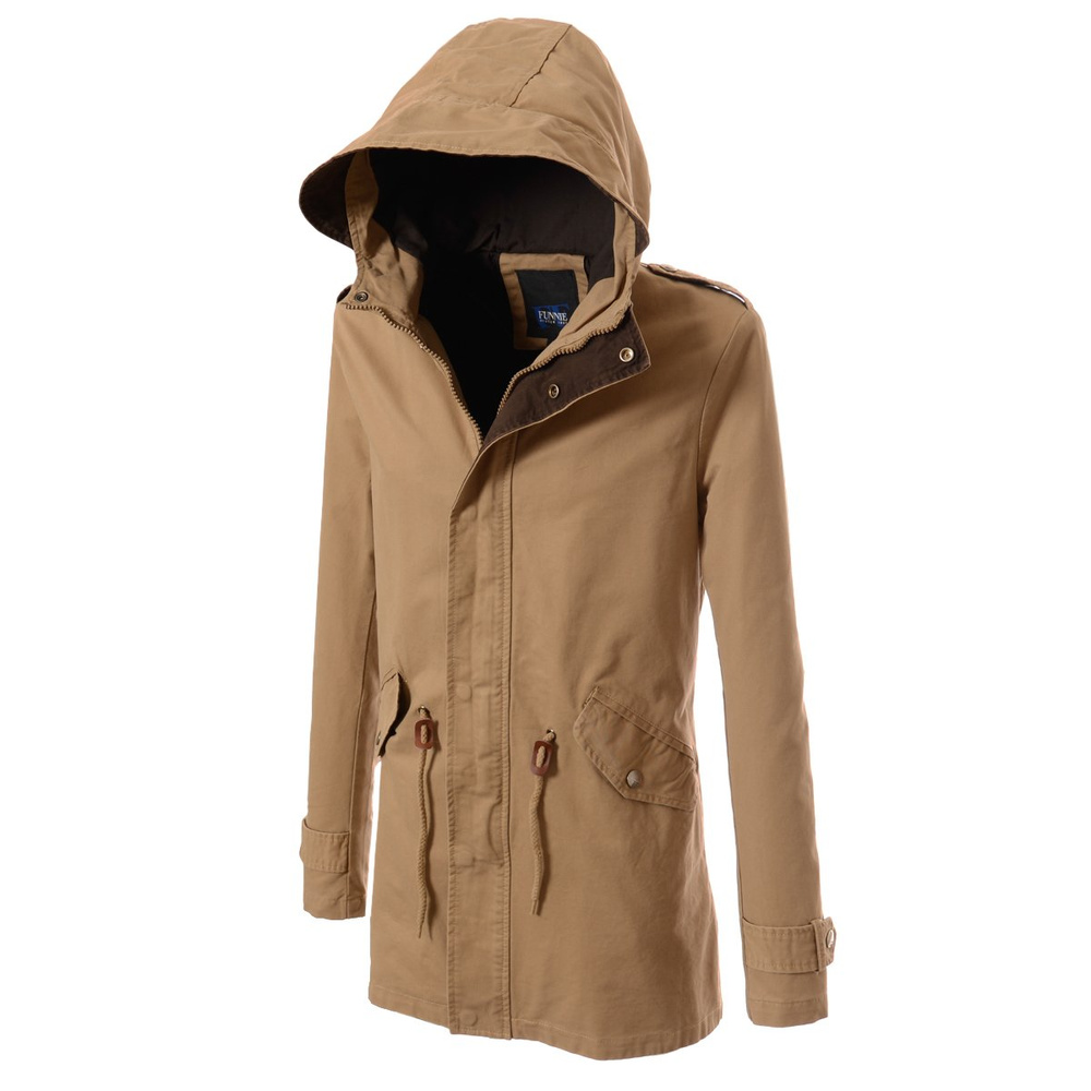 Męska Kurtka Wiosenna Maximo Beżowa