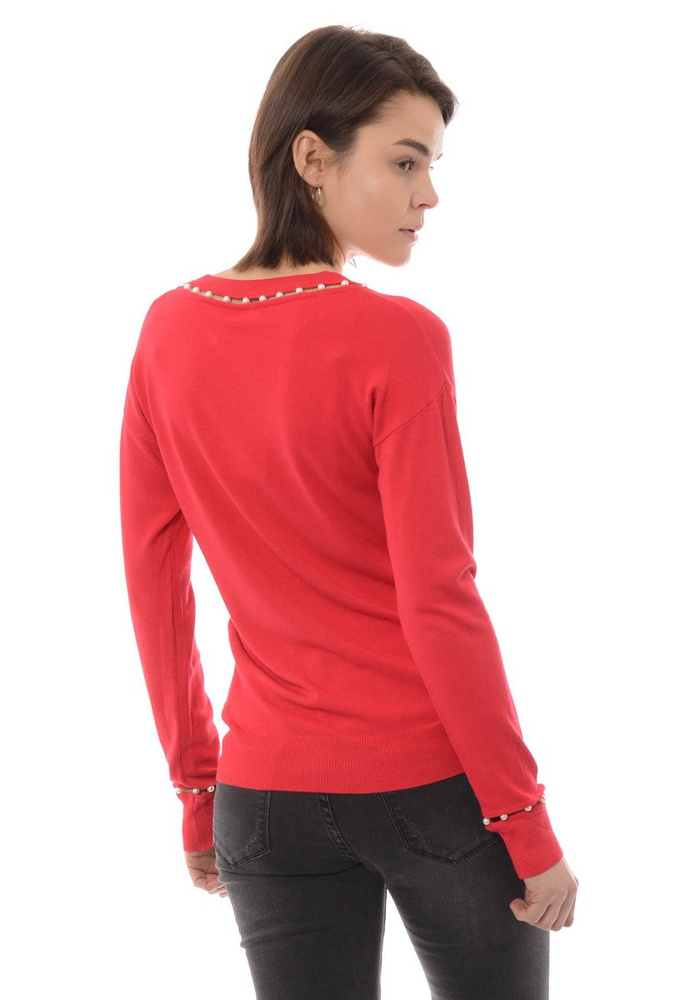 Damska Bluzka Czerwona