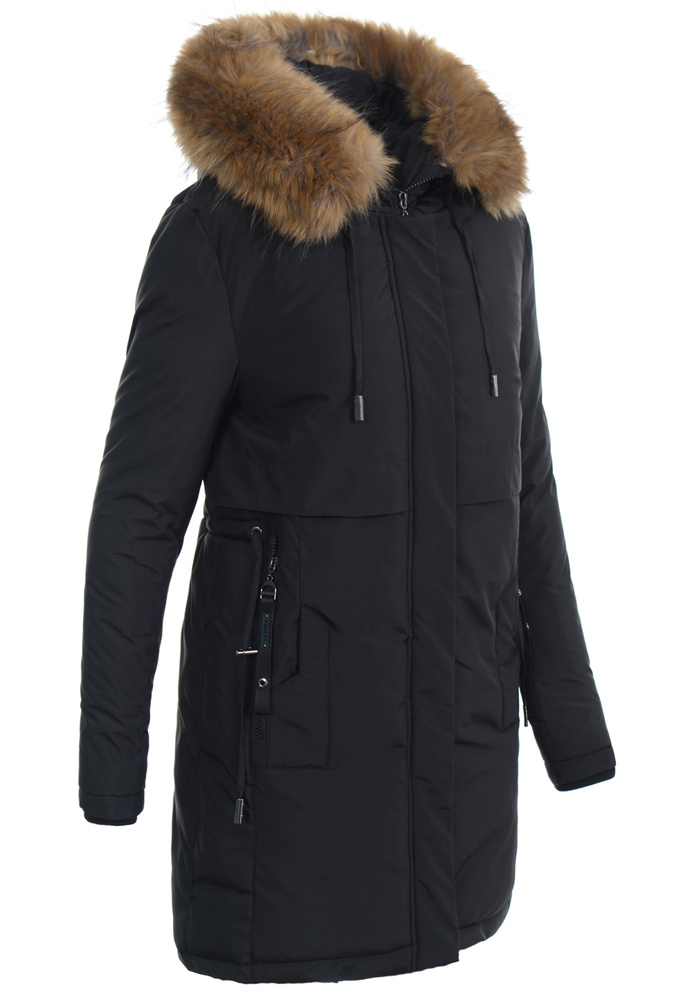 Damska Kurtka Zimowa Elwira Czarna