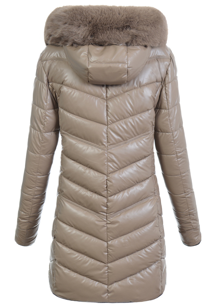 Damska Kurtka Ortalionowa Helena Beżowa
