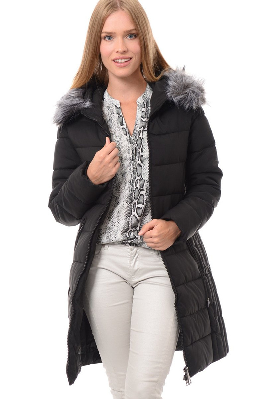 Kurtka Zimowa Karolina Czarna