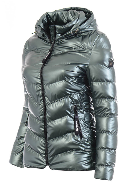 Damska Wiosenno - Jesienna Kurtka Sara Zielona