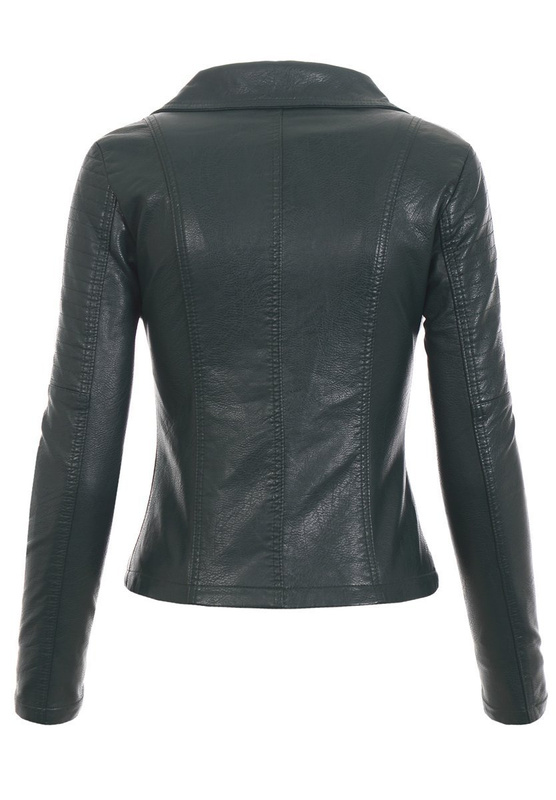 Damska Kurtka Ramoneska Inga Zielona