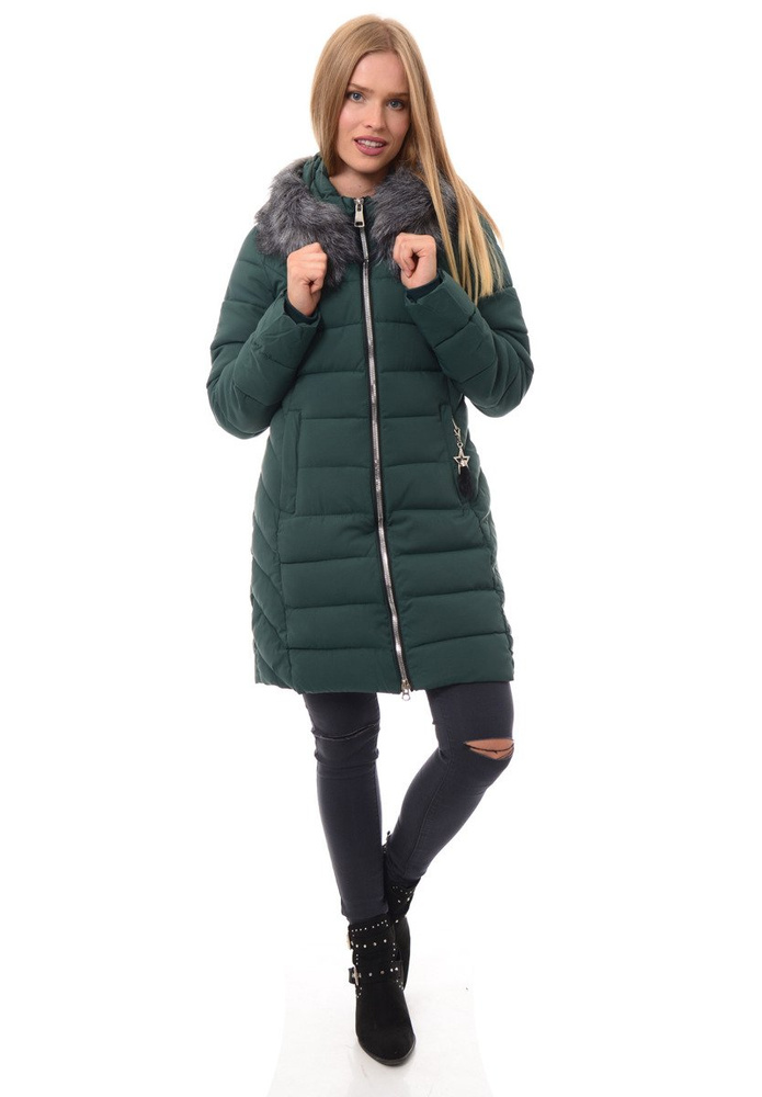 Damska Kurtka Ortalionowa Milena Zielona