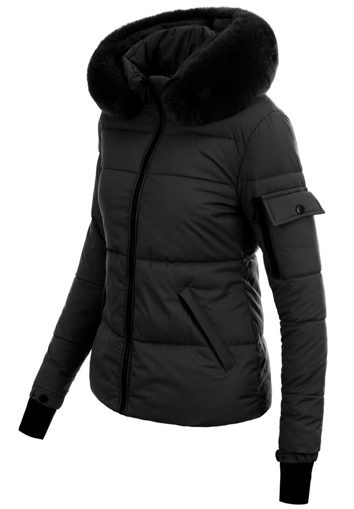 Damska Kurtka Zimowa Florentyna Czarna