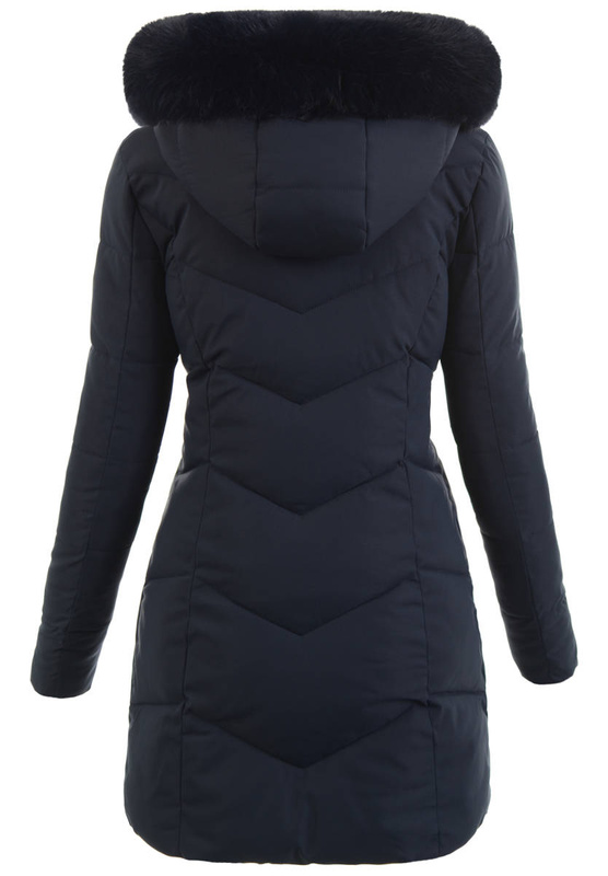 Damska Kurtka Ortalionowa Hortensja Granatowa