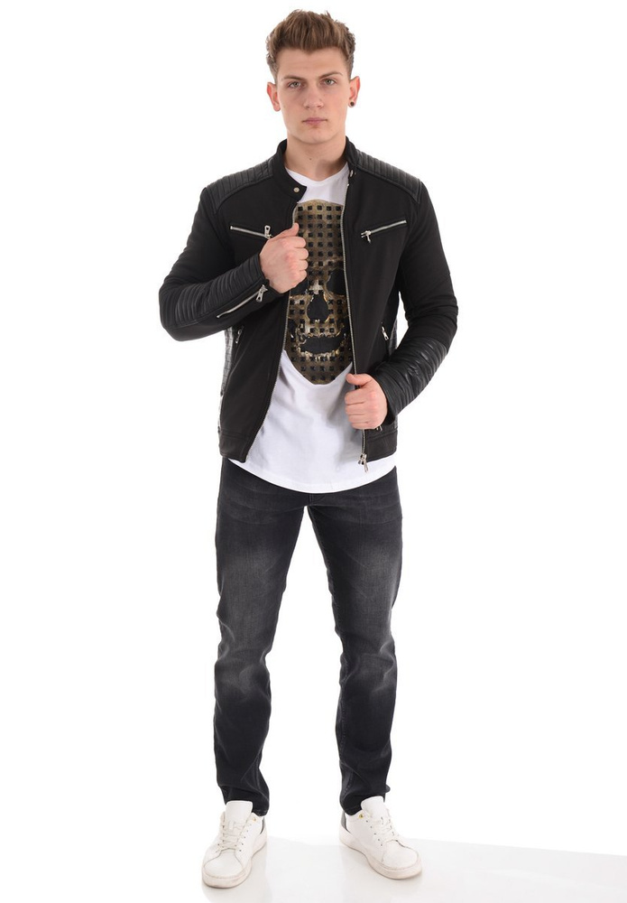 Męskie Spodnie Czarne