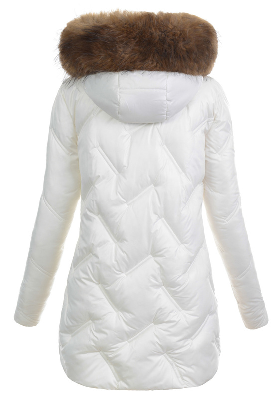 Damska Kurtka Zimowa Ofelia Ecru