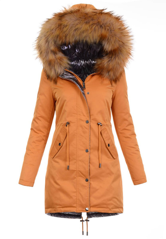 Parka Zimowa Wioletta Camel