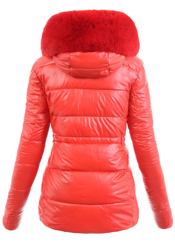 Damska Kurtka Ortalionowa Ariela Czerwona