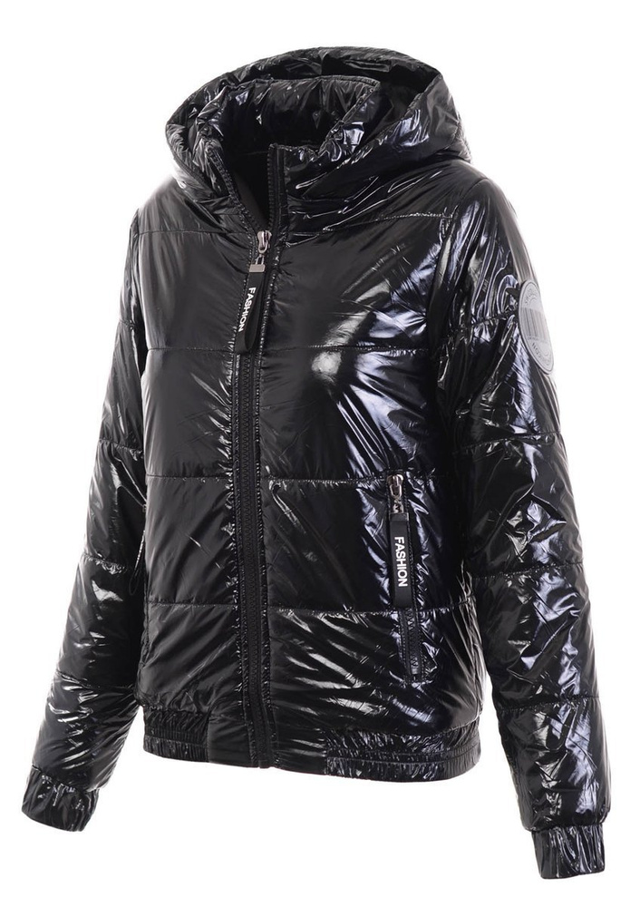 Damska Wiosenno-Jesienna Kurtka Paulina Czarna