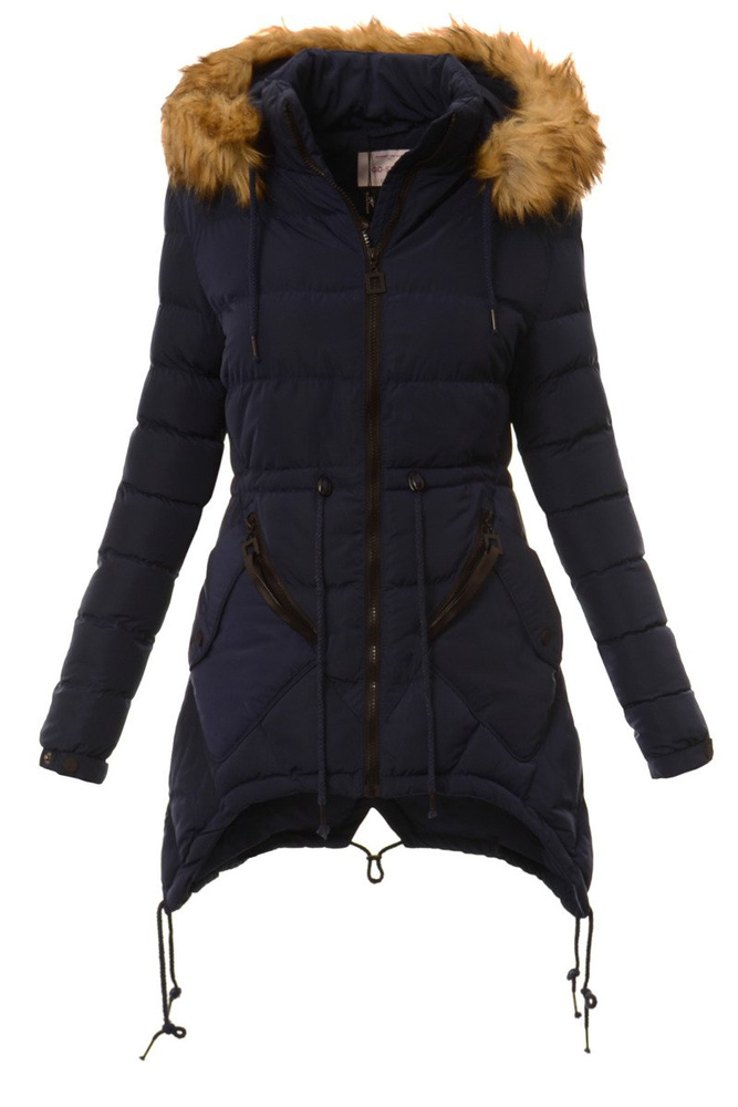 Damska Kurtka Ortalionowa Granatowa