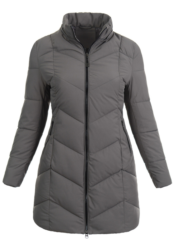 Damska Kurtka Ortalionowa Teresa Grafitowa