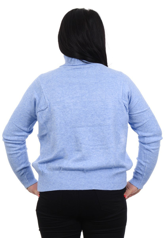 Damski Sweter Niebieski