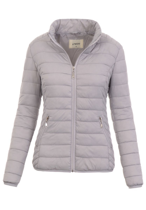 Damska Wiosenno- Jesienna Kurtka Malwina Szara