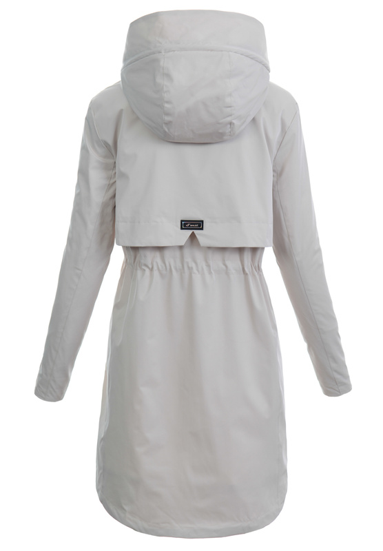 Damska Wiosenna Kurtka Płaszcz Parka Oksana Ecru