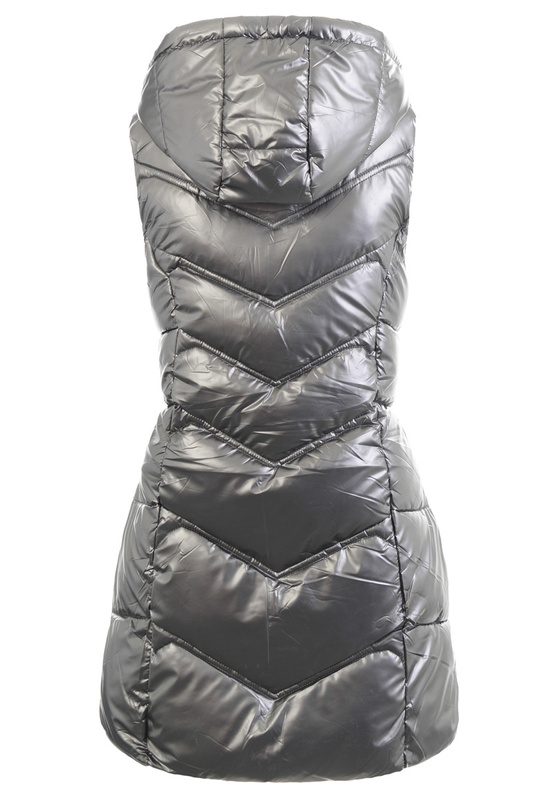 Damska Kamizelka Bezrękawnik Eryka Grafitowy