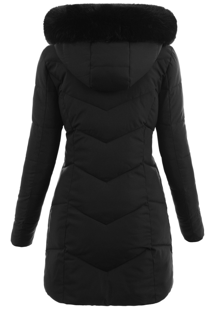 Damska Kurtka Ortalionowa Hortensja Czarna