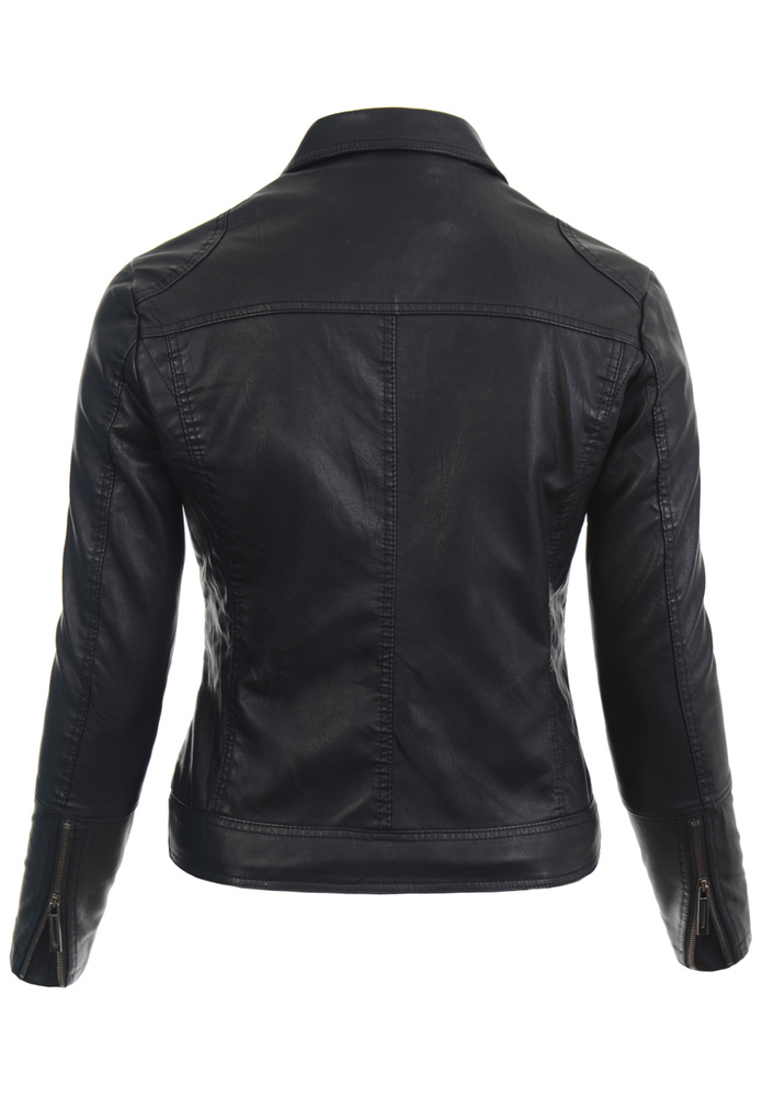 Damska Kurtka Ramoneska Miriam Czarna