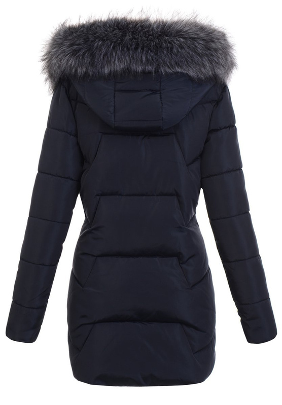 Damska Kurtka Ortalionowa Sara Granatowa