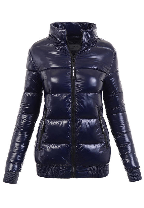 Damska Zimowa Kurtka Luiza Granatowa