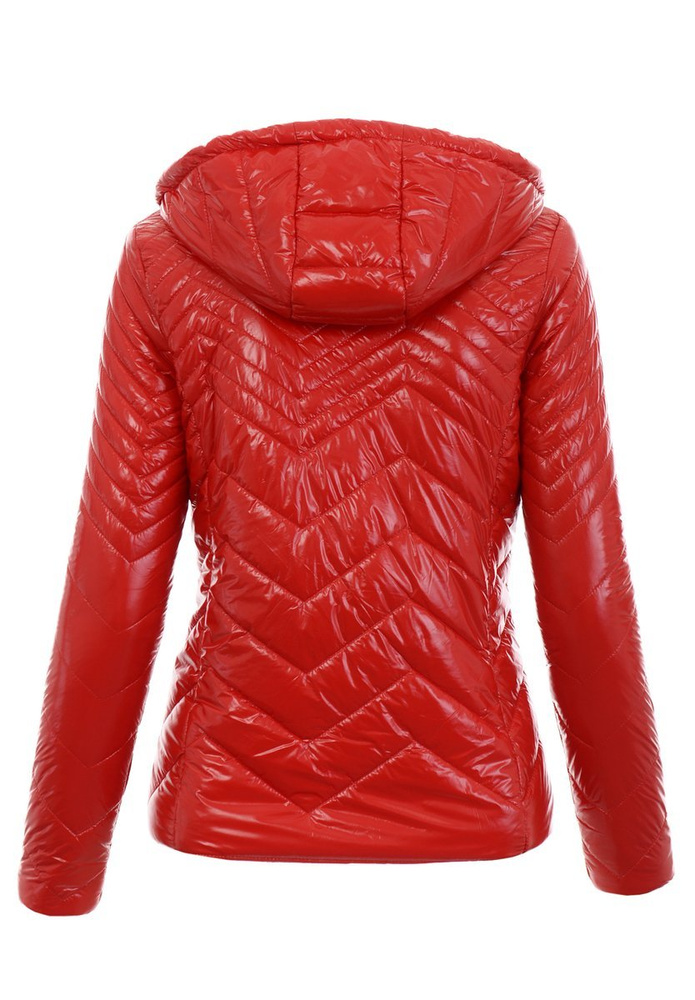 Damska Wiosenno- Jesienna Kurtka Nicola Czerwona