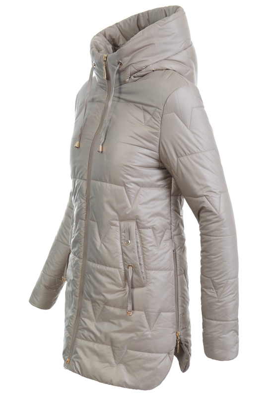 Damska Kurtka Zimowa Alina Brązowa