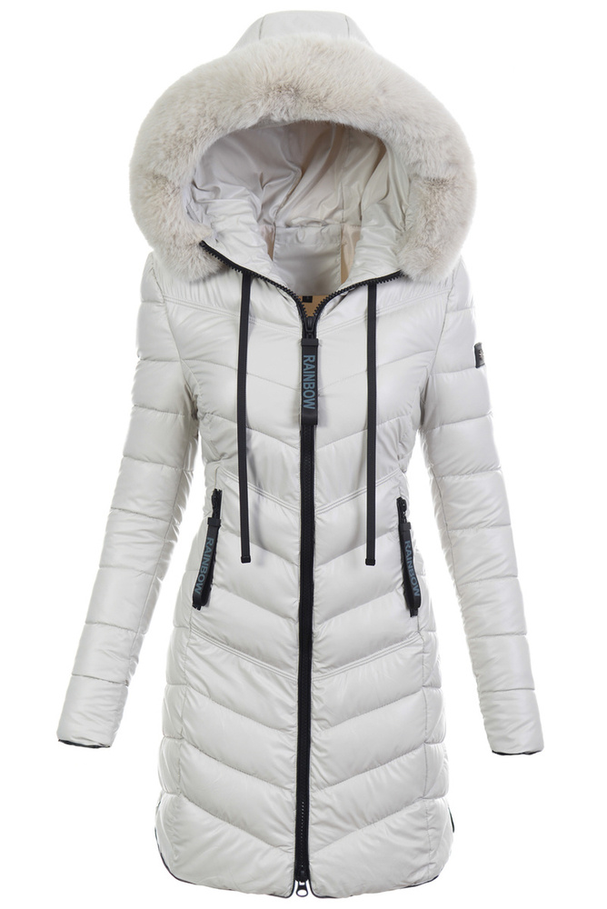 Damska Kurtka Ortalionowa Helena Ecru