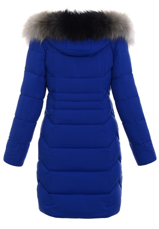 Damska Kurtka Zimowa Niebieska