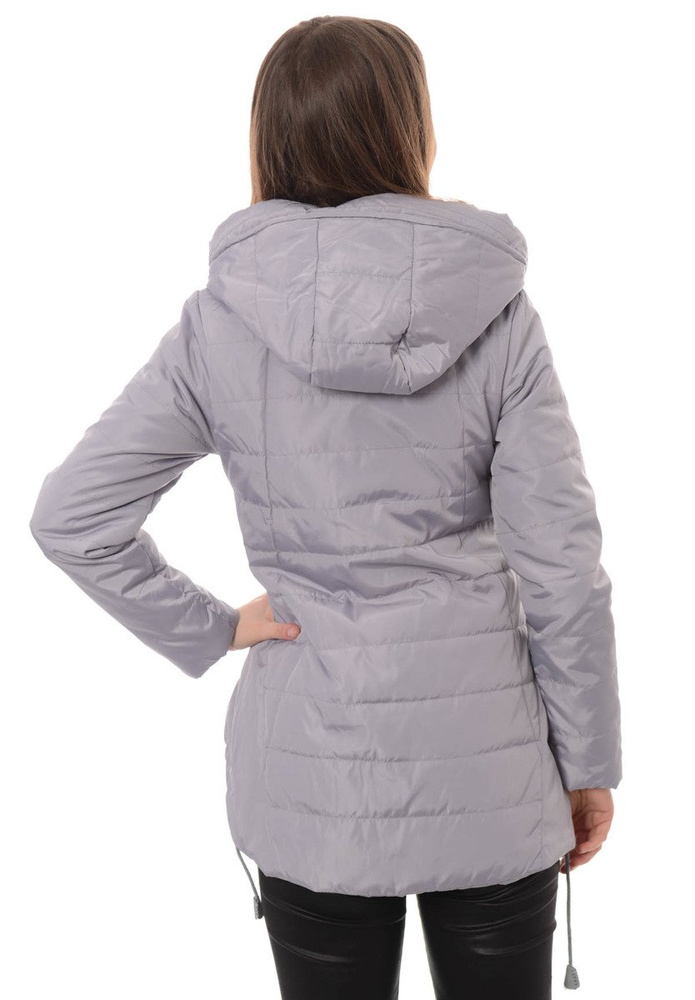 Damska Wiosenna Kurtka Tola Szara