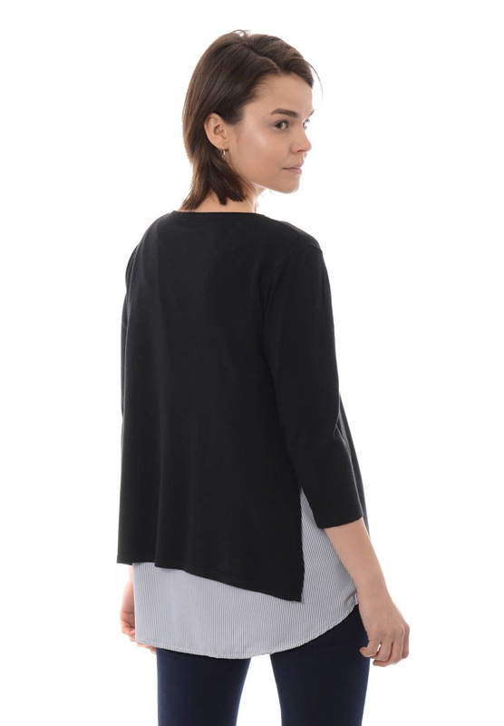 Damska Bluzka Oversize Czarna