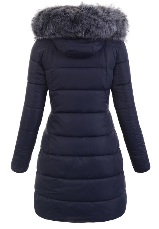 Damska Ortalionowa Kurtka Damska Granatowa