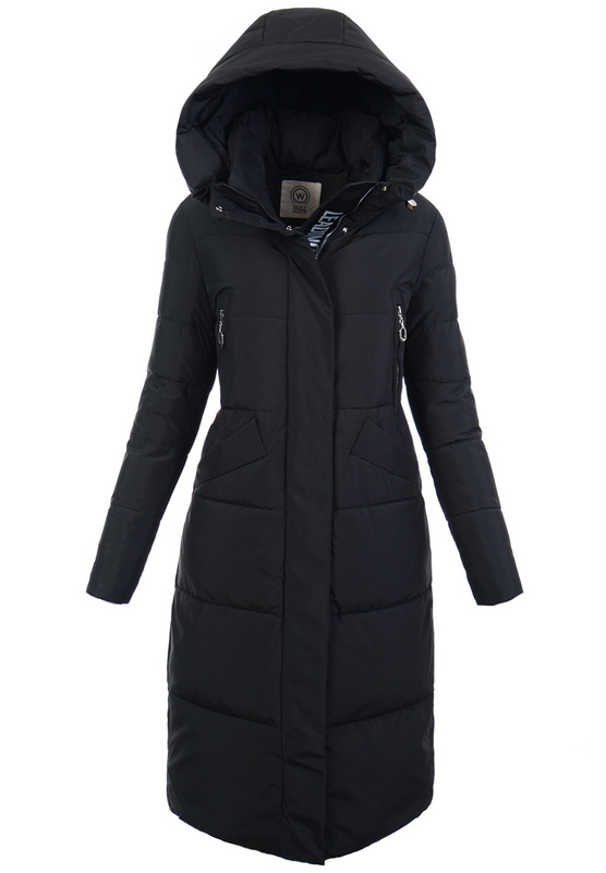 Damska Kurtka Ortalionowa Długa Florka Czarna