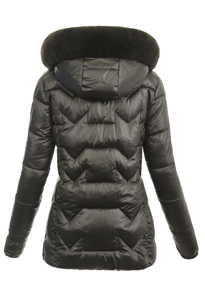 Damska Kurtka Zimowa Michalina Zielona