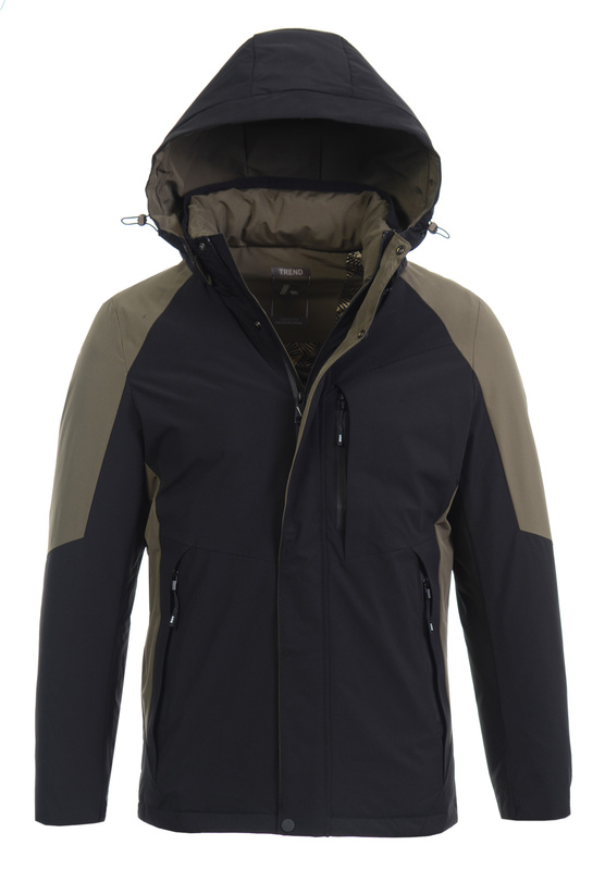 Męska Zimowa Kurtka Jakub Czarna