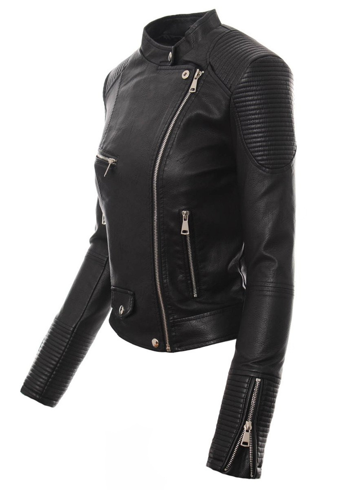 Damska Kurtka Ramoneska Czarna